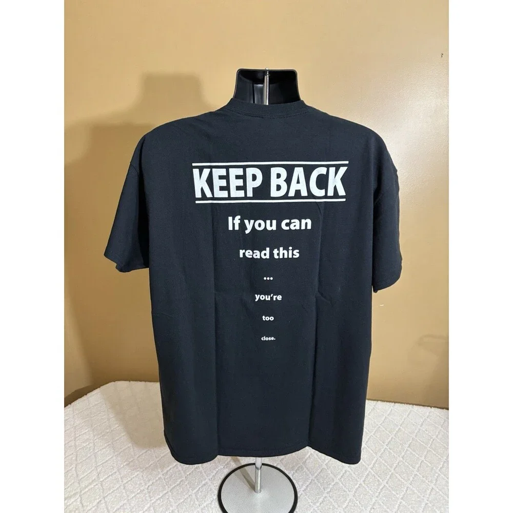 Sturgis Motorcycle Bike Rally Races 2020 COVID Social Distancing 2 Sided Tee XL - Picture 9 of 13